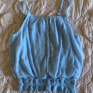 BLUE TANK TOP